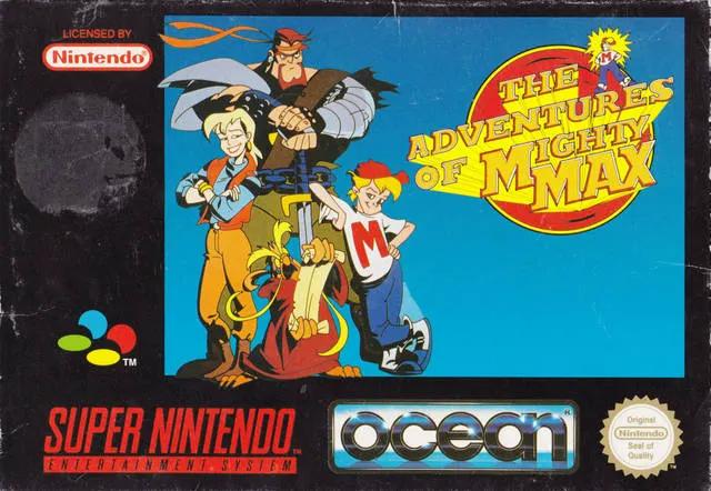 Game | Super Nintendo SNES | Adventures Of Mighty Max Physical Video Games Game Nintendo
