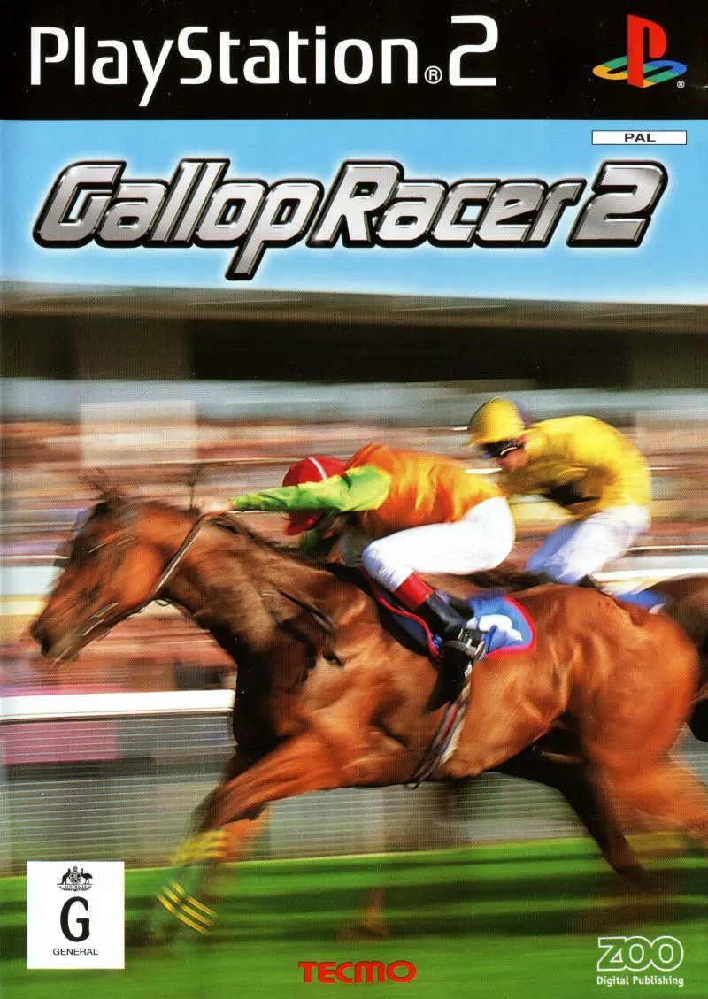 Game | Sony PlayStation PS2 | Gallop Racer 2 Physical Video Games Game Sony