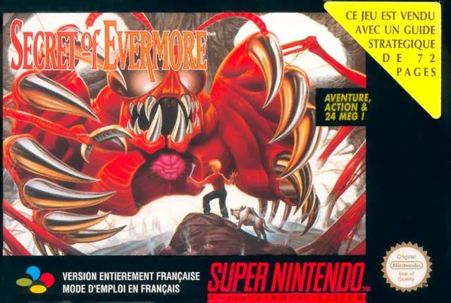 Game | Super Nintendo SNES | Secret of Evermore Physical Video Games Game Nintendo