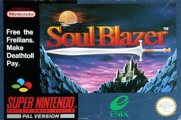 Game | Super Nintendo SNES | Soul Blazer Physical Video Games Game Nintendo