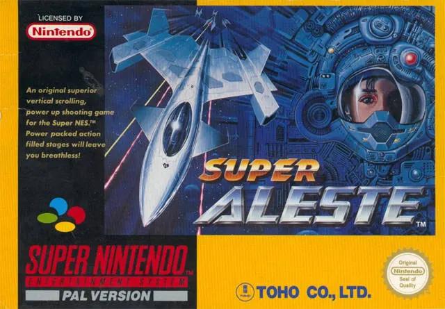 Game | Super Nintendo SNES | Super Aleste Physical Video Games Game Nintendo