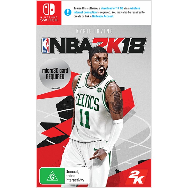 Game | Nintendo Switch | NBA 2K18 Physical Video Games Game Nintendo