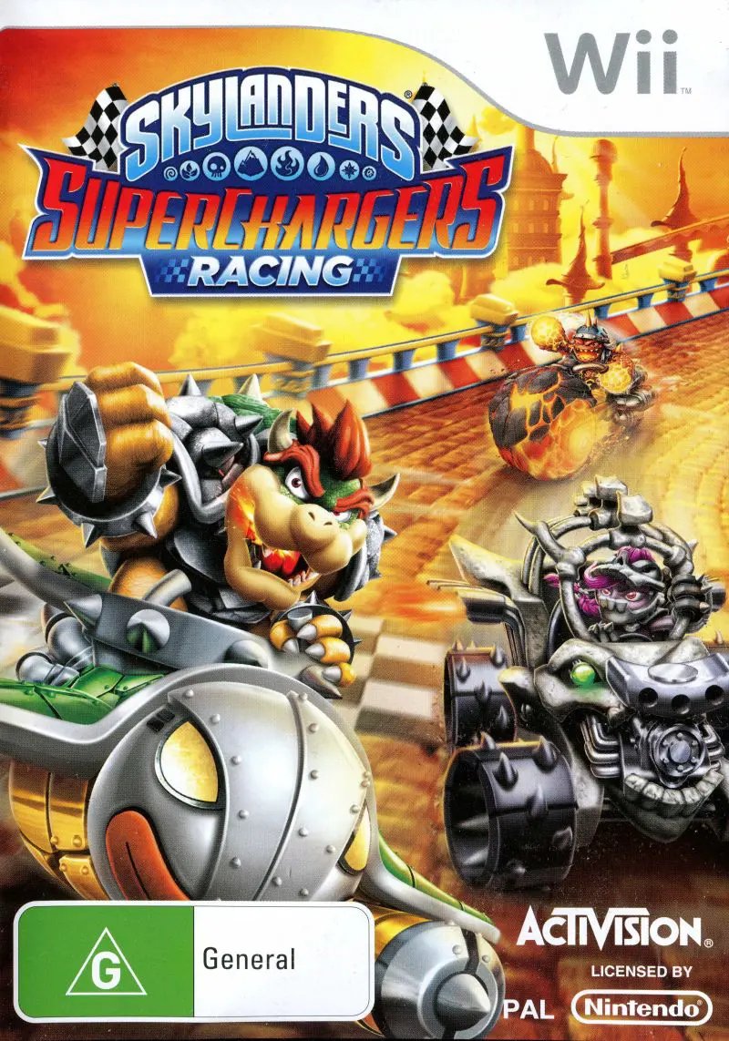 Game | Nintendo Wii | Skylanders: SuperChargers Physical Video Games Game Nintendo