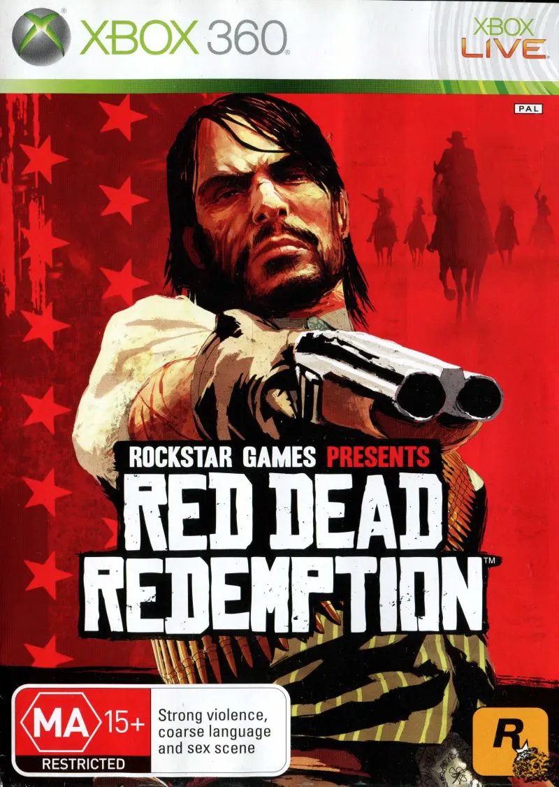 Game | Xbox 360 | Red Dead Redemption Physical Video Games Game Microsoft