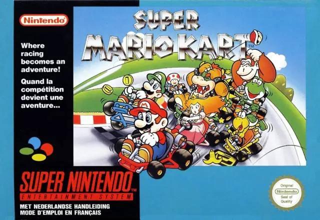 Game | Super Nintendo SNES | Super Mario Kart Physical Video Games Game Nintendo
