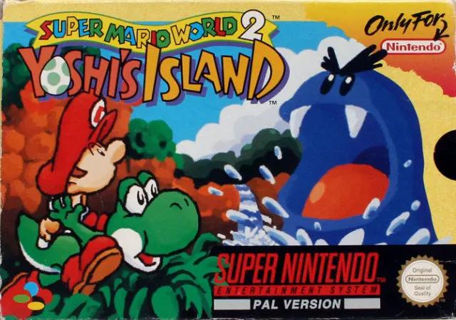 Game | Super Nintendo SNES | Super Mario World 2 Yoshi's Island Physical Video Games Game Nintendo