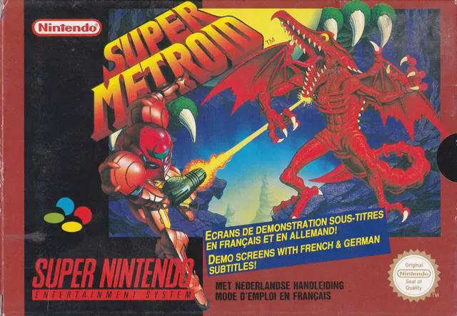 Game | Super Nintendo SNES | Super Metroid Physical Video Games Game Nintendo