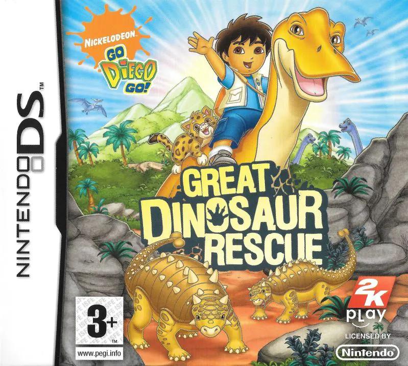 Game | Nintendo DS | Go, Diego, Go: Great Dinosaur Rescue Physical Video Games Game Nintendo