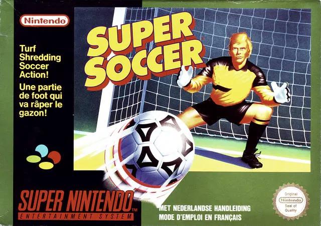 Game | Super Nintendo SNES | Super Soccer Physical Video Games Game Nintendo