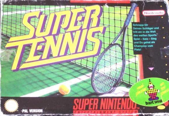 Game | Super Nintendo SNES | Super Tennis Physical Video Games Game Nintendo