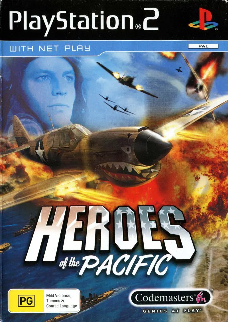 Game | Sony PlayStation PS2 | Heroes Of The Pacific Physical Video Games Game Sony