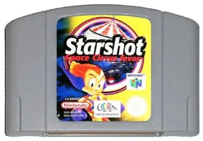 Game | Nintendo N64 | Starshot Space Circus Fever Physical Video Games Game Nintendo