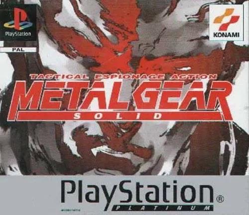 Game | Sony PlayStation PS1 | Metal Gear Solid (Platinum) Physical Video Games Game Sony