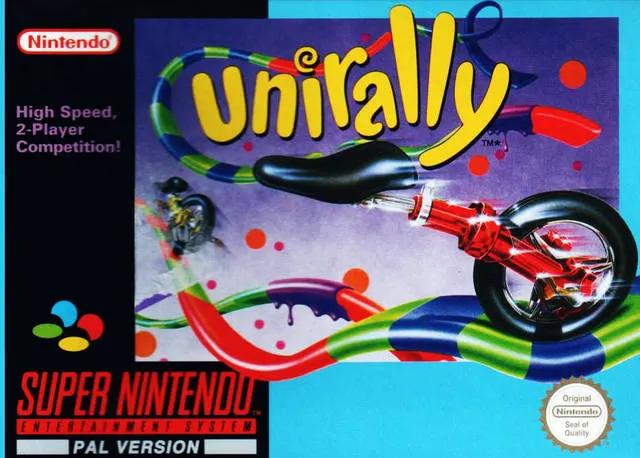 Game | Super Nintendo SNES | Unirally Physical Video Games Game Nintendo