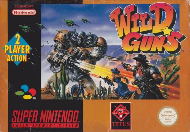 Game | Super Nintendo SNES | Wild Guns Physical Video Games Game Nintendo