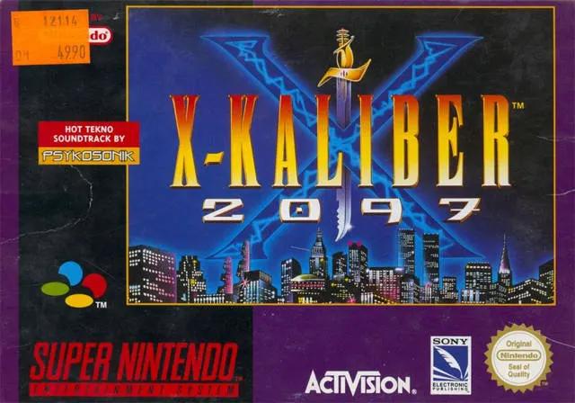 Game | Super Nintendo SNES | X-Kaliber 2097 Physical Video Games Game Nintendo