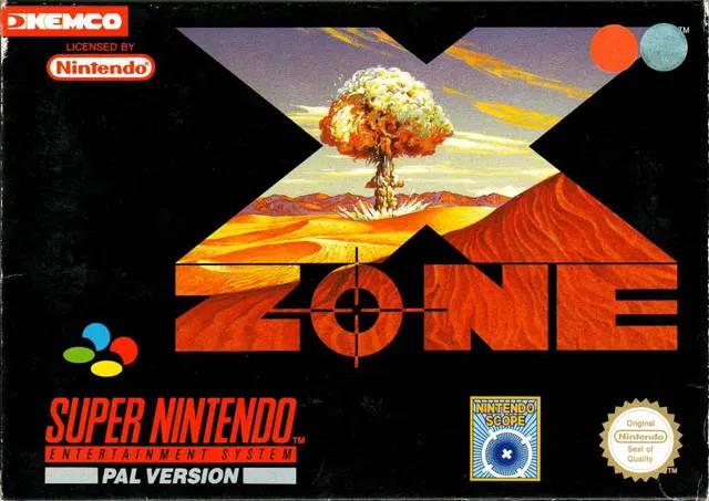Game | Super Nintendo SNES | X-Zone Physical Video Games Game Nintendo