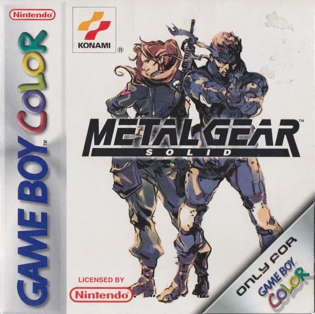 Game | Nintendo Game Boy Color GBC | Metal Gear Solid Physical Video Games Game Nintendo