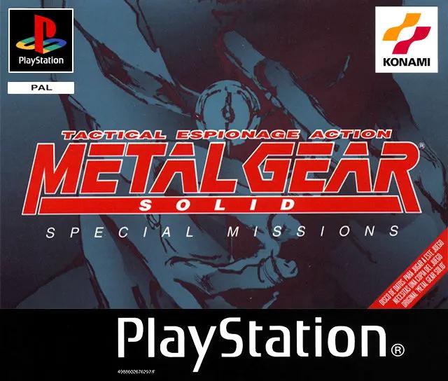 Game | Sony PlayStation PS1 | Metal Gear Solid Special Missions Physical Video Games Game Sony