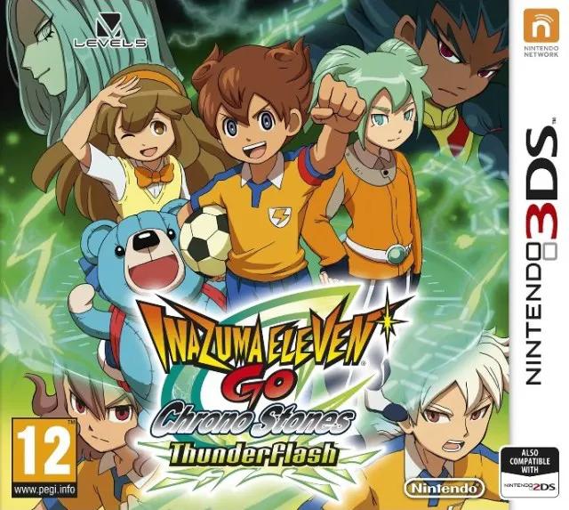 Game | Nintendo 3DS | Inazuma Eleven GO: Chrono Stones: Thunderflash Physical Video Games Game Nintendo