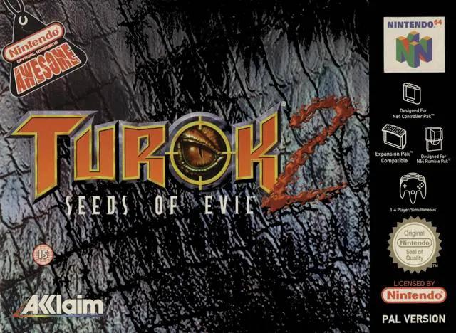 Game | Nintendo N64 | Turok 2 Seeds Of Evil Physical Video Games Game Nintendo
