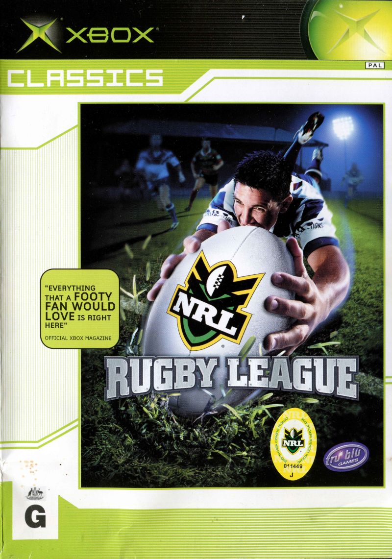 Game | Xbox | Rugby League