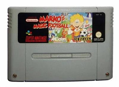 Game | Super Nintendo SNES | Marko's Magic Football Physical Video Games Game Nintendo
