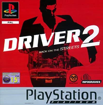 Game | Sony PlayStation PS1 | Driver 2 (Platinum) Physical Video Games Game Sony