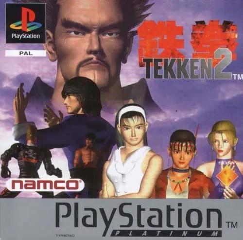 Game | Sony PlayStation PS1 | Tekken 2 (Platinum) Physical Video Games Game Sony