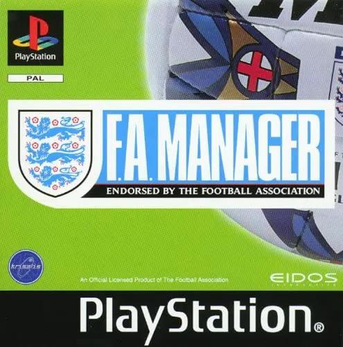 Game | Sony PlayStation PS1 | FA Manager Physical Video Games Game Sony