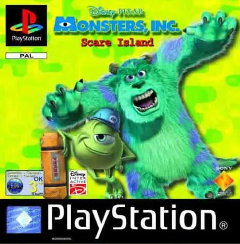 Game | Sony PlayStation PS1 | Monsters Inc Scare Island Physical Video Games Game Sony