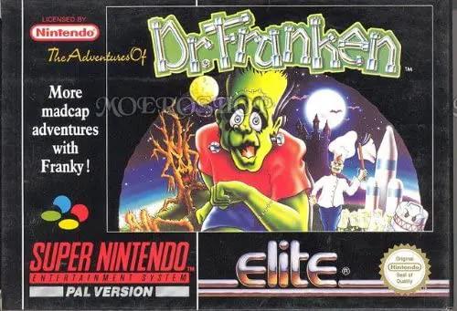 Game | Super Nintendo SNES | Adventures Of Dr. Franken Physical Video Games Game Nintendo