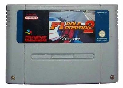 Game | Super Nintendo SNES | F1 Pole Position 2 Physical Video Games Game Nintendo