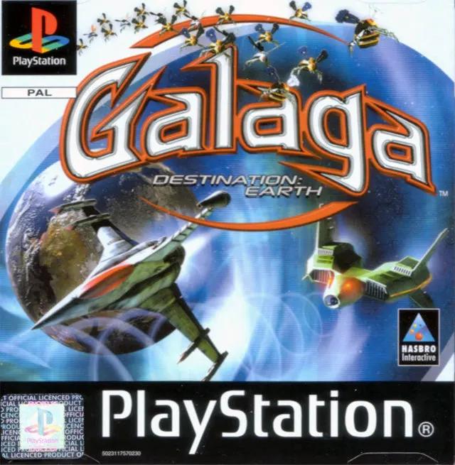 Game | Sony PlayStation PS1 | Galaga Destination Earth Physical Video Games Game Sony