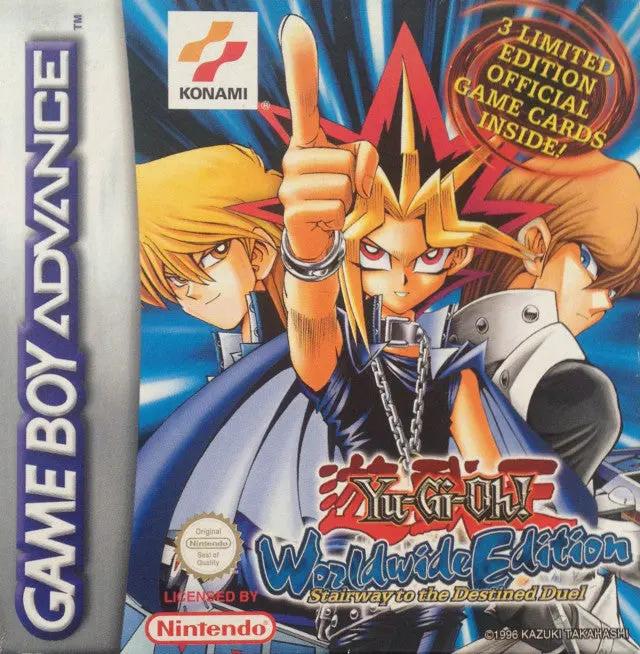 Game | Nintendo Game Boy Advance GBA | Yu-Gi-Oh World Wide Edition Physical Video Games Game Nintendo