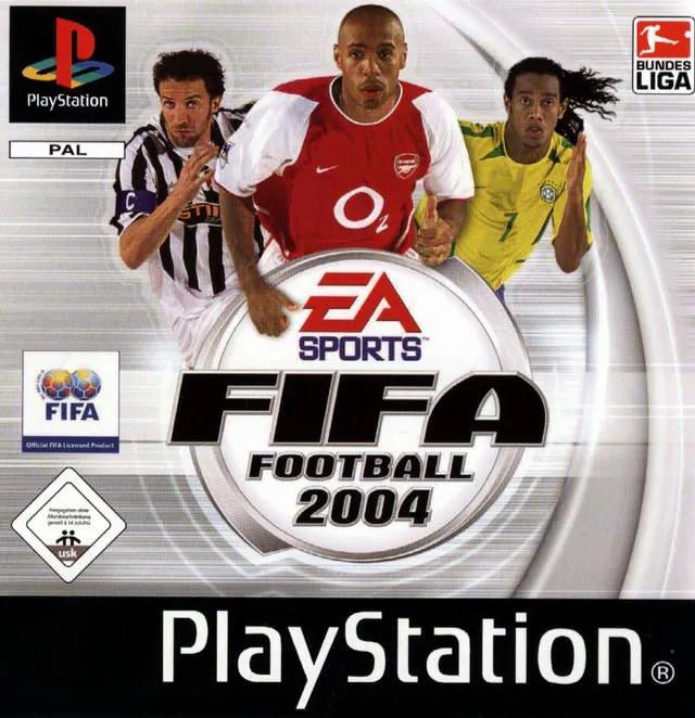 Game | Sony PlayStation PS1 | FIFA 2004 Physical Video Games Game Sony