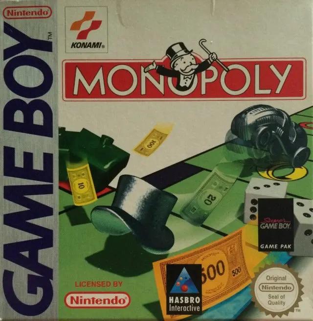 Game | Nintendo Game Boy GB | Monopoly Physical Video Games Game Nintendo