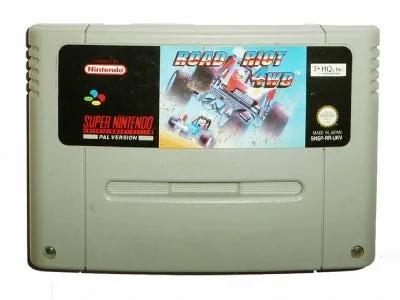 Game | Super Nintendo SNES | Road Riot 4WD Physical Video Games Game Nintendo