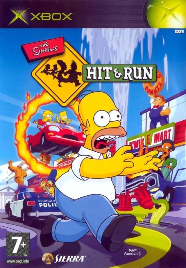 Game | Xbox | The Simpsons Hit & Run Physical Video Games Game Microsoft