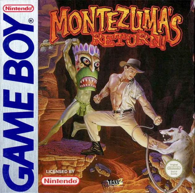 Game | Nintendo Game Boy GB | Montezuma's Return Physical Video Games Game Nintendo