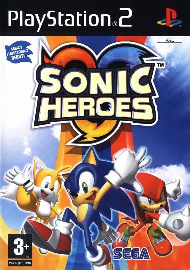 Game | Sony PlayStation PS2 | Sonic Heroes Physical Video Games Game Sony