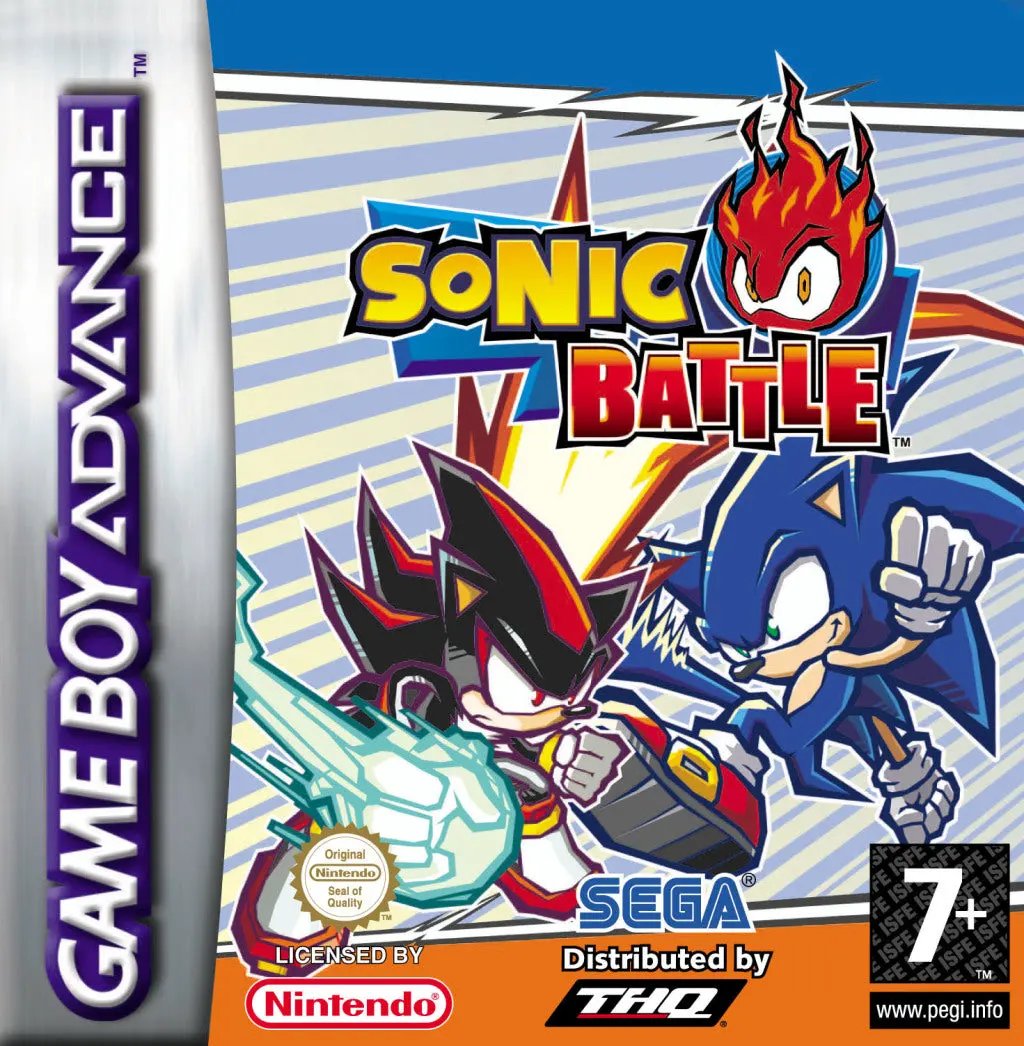 Game | Nintendo Game Boy Advance GBA | Sonic Battle Physical Video Games Game Nintendo