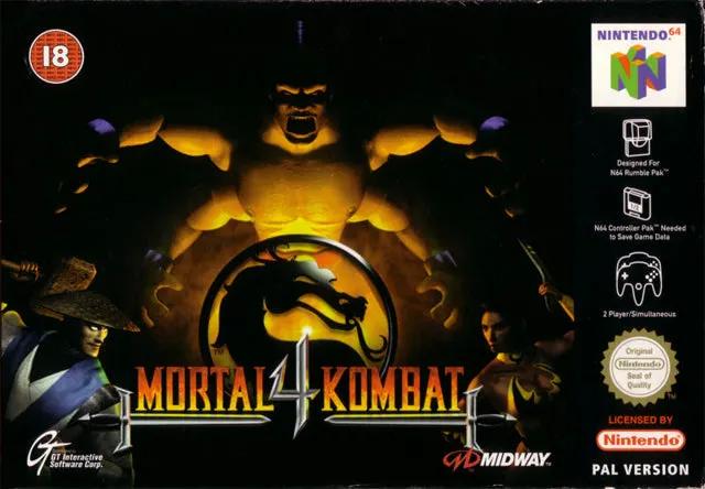 Game | Nintendo N64 | Mortal Kombat 4 Physical Video Games Game Nintendo