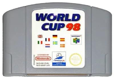 Game | Nintendo N64 | World Cup 98 Physical Video Games Game Nintendo