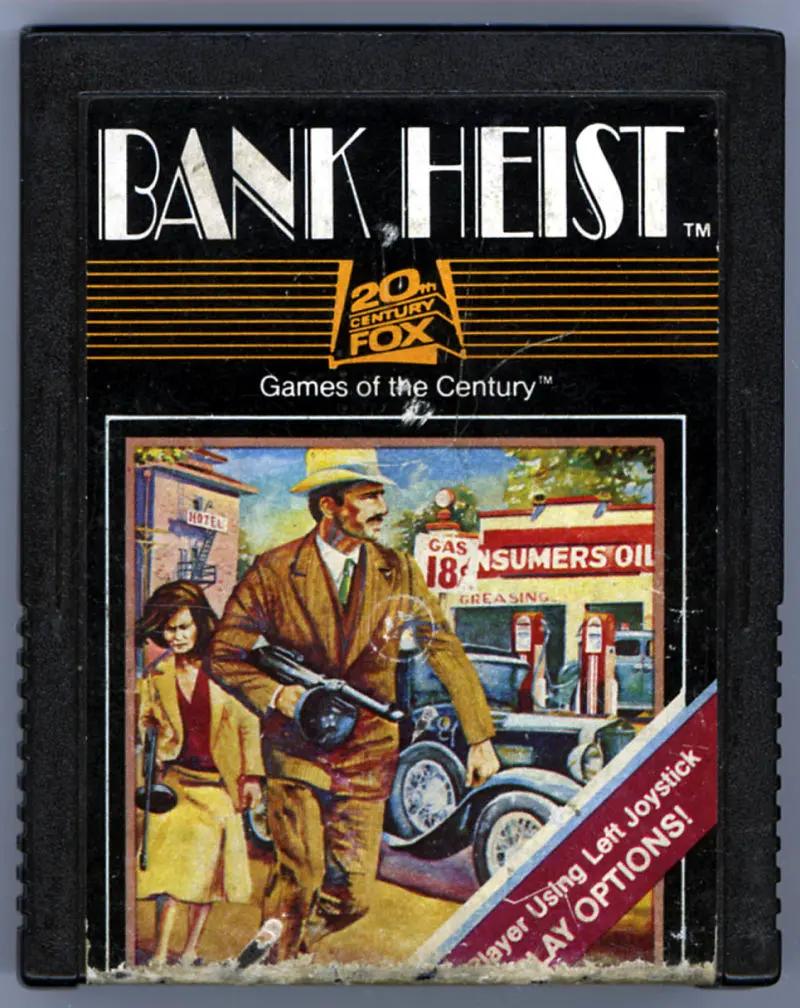 Game | Atari 2600 | Bank Heist Physical Video Games Game Atari