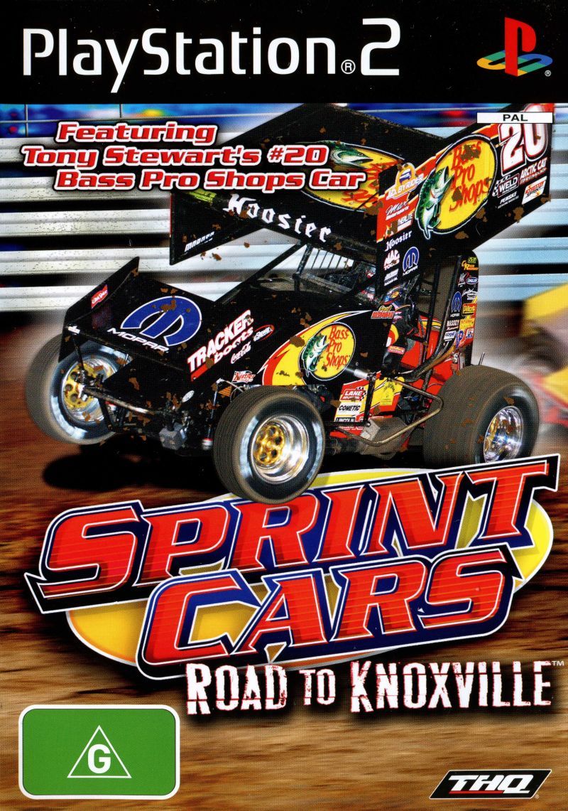 Game | Sony PlayStation PS2 | Sprint Cars Road To Knoxville