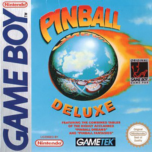 Game | Nintendo Game Boy GB | Pinball Deluxe