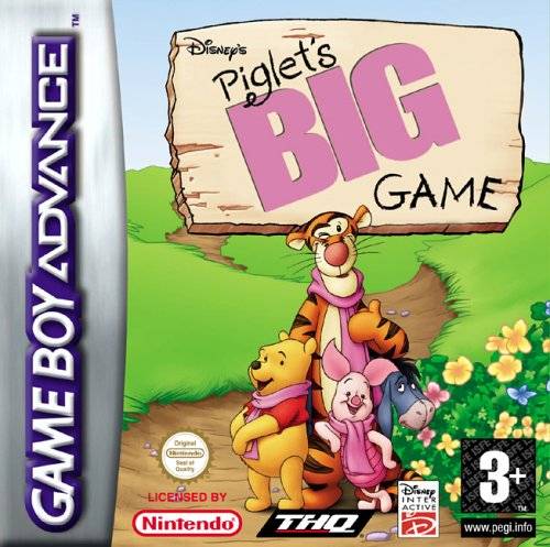 Game | Nintendo Game Boy Advance GBA | Piglet's Big Game