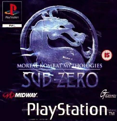 Game | Sony PlayStation PS1 | Mortal Kombat Mythologies: Sub-Zero Physical Video Games Game Sony