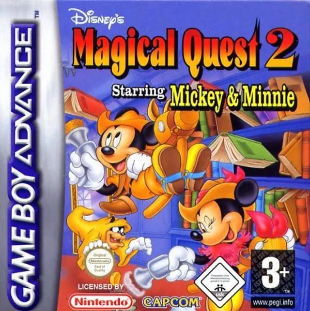 Game | Nintendo Game Boy Advance GBA | Magical Quest 2 Starring Mickey And Minnie Physical Video Games Game Nintendo
